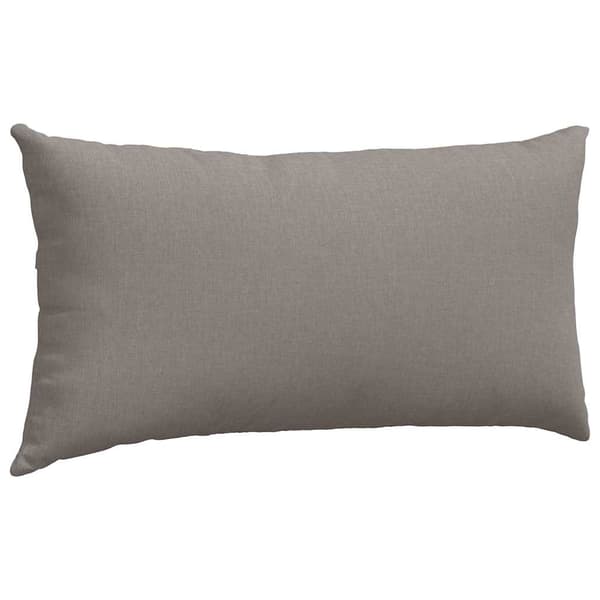 Sofakuddar 2 pcs Taupe 80 x 40 cm tyg
