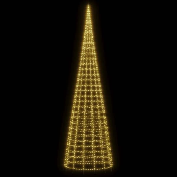 LED julgran 3000 LEDs varmvit 800 cm