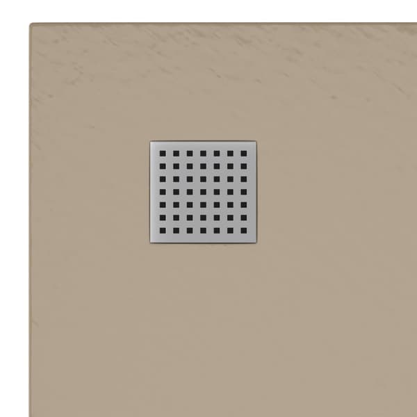 Duschkar SMC brun 90x90 cm