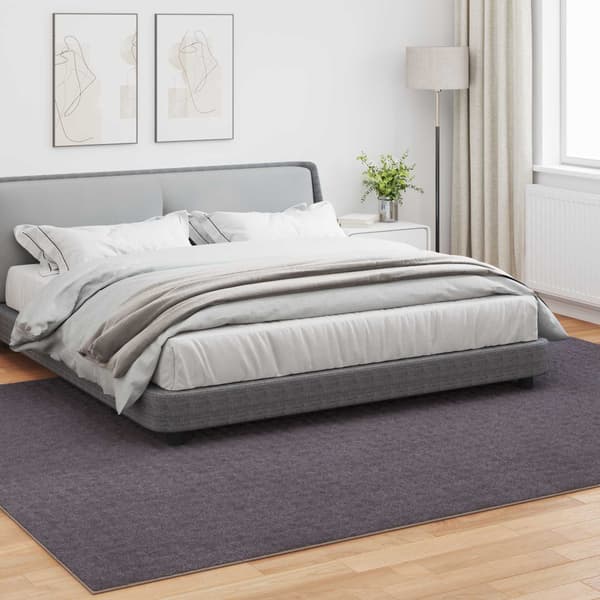 Områdesmattor Rektangulär SIROLO Antracit 280 x 200 cm
