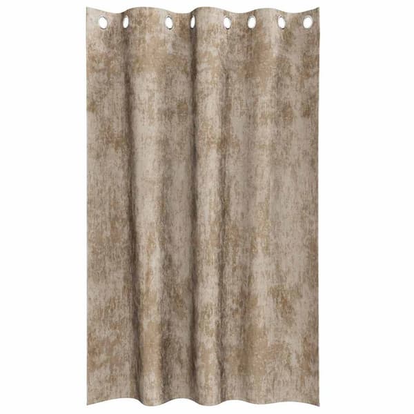 Sammetsgardiner 2 pcs champagne 175 x 140 cm Sammet