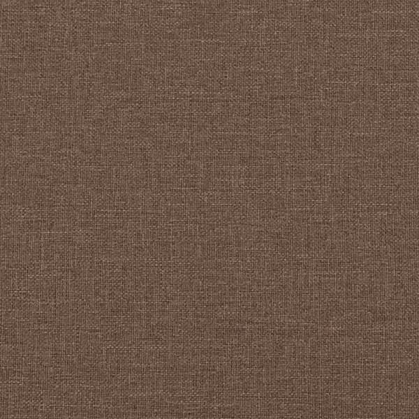 3-sitssoffa brun 180 cm tyg