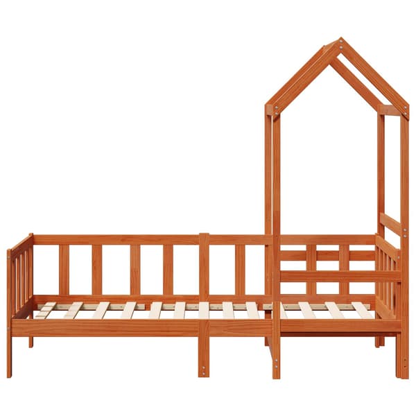 Dagbädd Set 2 pcs Vaxbrun Massiv furu