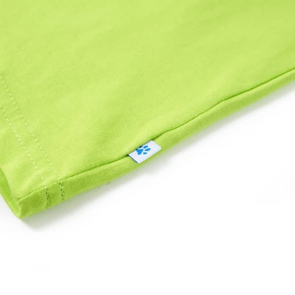 T-shirt för barn limegrön 128
