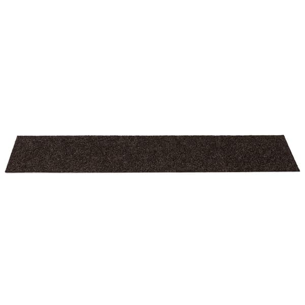Trappmattor självhäftande 30 st 76x20 cm mörkbruna rektangulära