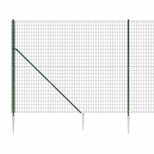 Stängsel med markspett grön 2x10 m