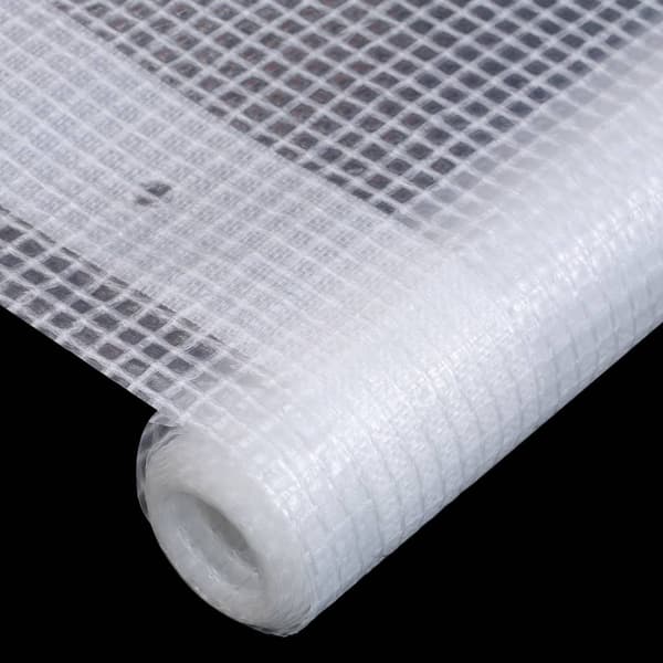 Leno presenning 2 st 260 g/m² 4x5 m vit
