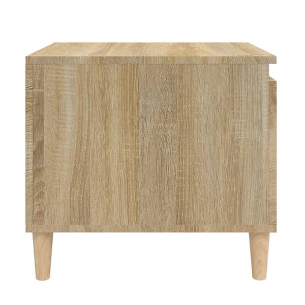 Soffbord sonoma-ek 100x50x45 cm konstruerat trä
