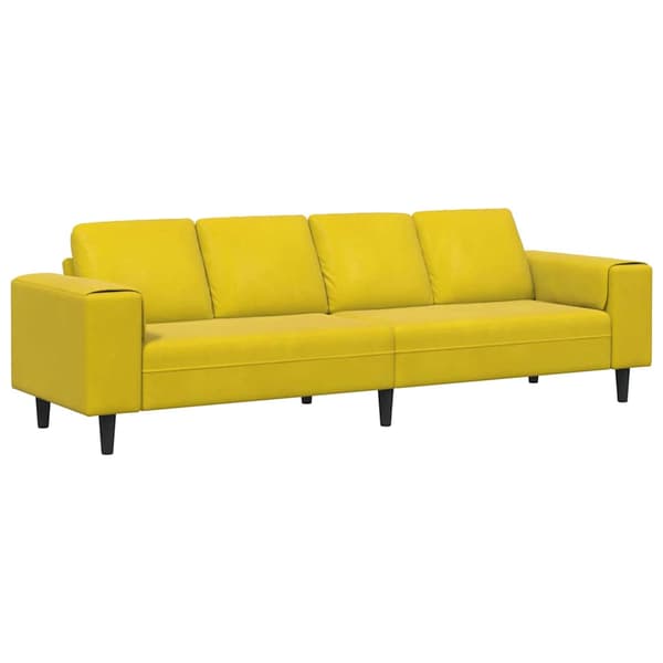 Vardagsrumsoffa Gul 250 x 77 x 76 cm