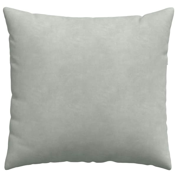 Sofakuddar 2 pcs Ljusgrå 50 x 50 cm Kordread tyg