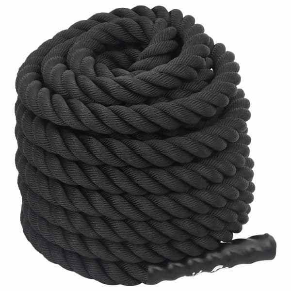 Stridsrep svart 12 m 9 kg polyester