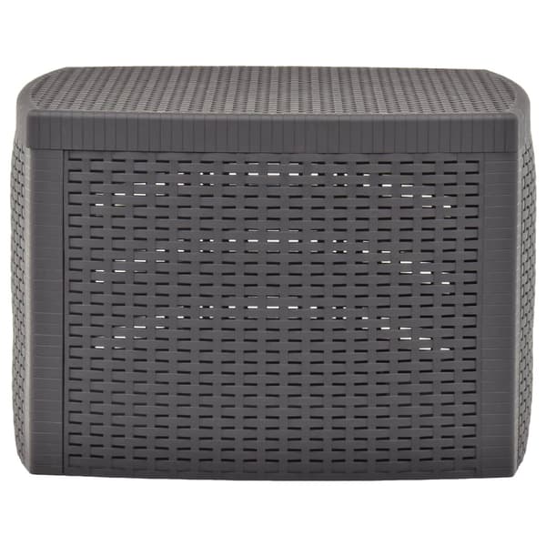 Sidobord mocka 54x54x36,5 cm plast