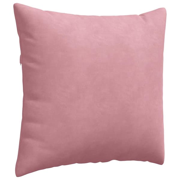 Sofakuddar 2 pcs Rosa 50 x 50 cm Kordread tyg