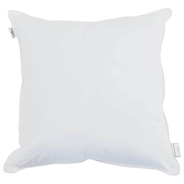 Kudde med kudde Vit 80 x 80 cm Bomull