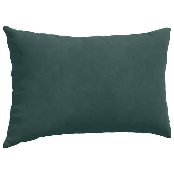 Sofakuddar 2 pcs Mörkgrön 50 x 30 cm Kordread tyg