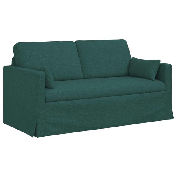 Soffa Mörkgrön 158 x 78 x 80 cm tyg