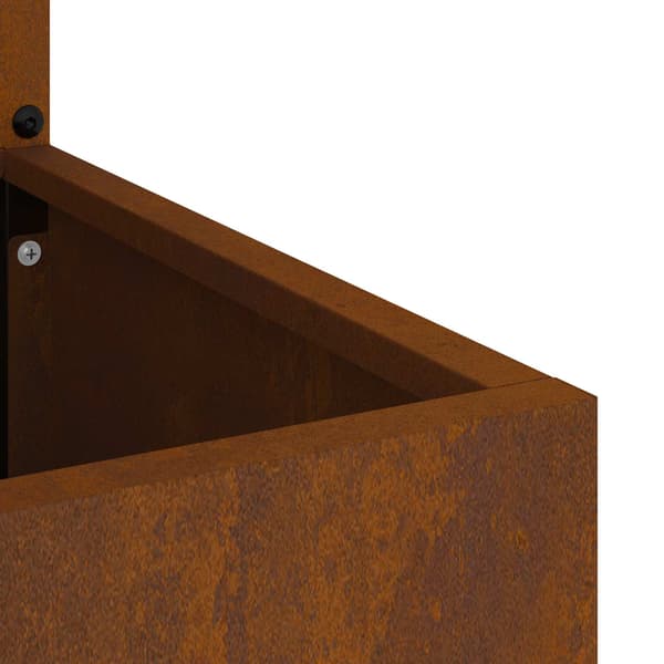 Trädgårds integritetsskärm Djurtryck Rostig 50 x 150 cm