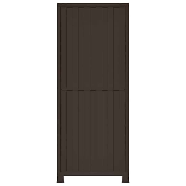 Plastskåp 68x39x171,5 cm