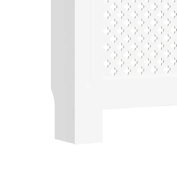 Elementskydd 2 st vit 152x19x81,5 cm MDF