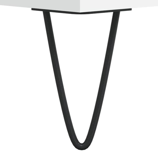 Soffbord vit 60x44,5x45 cm konstruerat trä