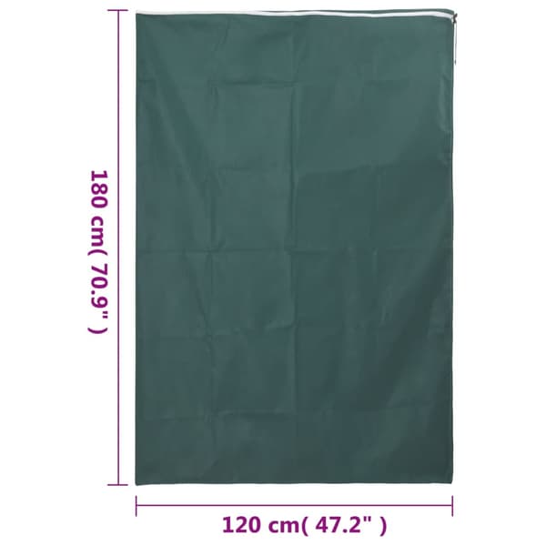Fiberdukar med blixtlås 10 st 70 g/m² 1,2x1,8 m