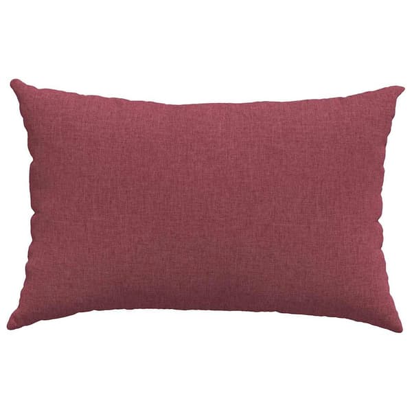 Sofakuddar 2 pcs Vinröd 60 x 40 cm tyg