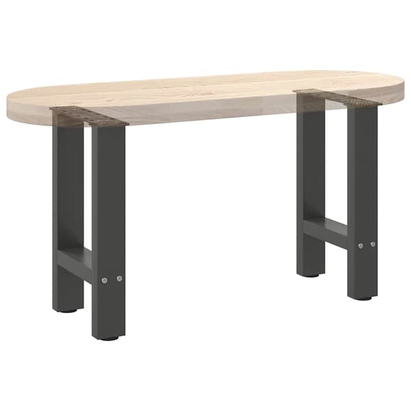 Soffbordsben antracit 2 st 28x(42-43) cm stål