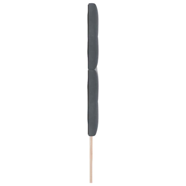 Huvudgavel Mörkgrå 180 cm Sammet