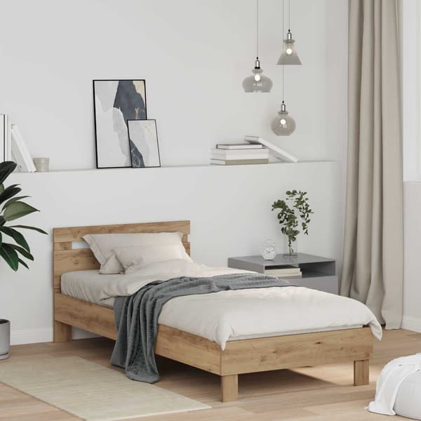 Sängram Artisan Ek 75 x 190 cm Konstruerat trä