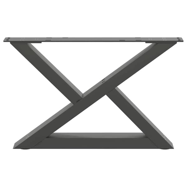 Soffbordsben 2 st antracit 50x(30-31,3) cm stål