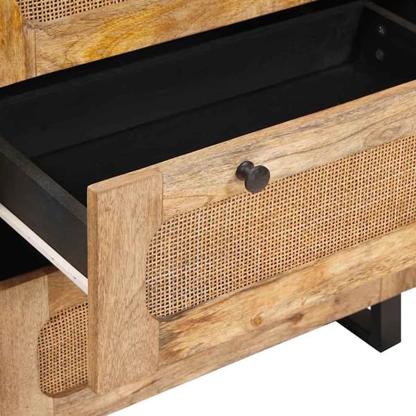 Sideboard Brun 60 x 33 x 75 cm Massivt mangoträ