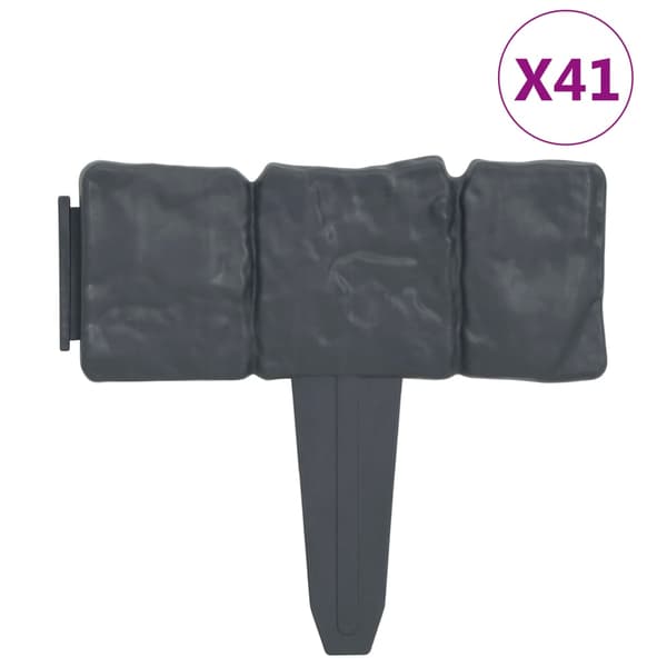 Rabattkant stendesign 41 st plast 10 m