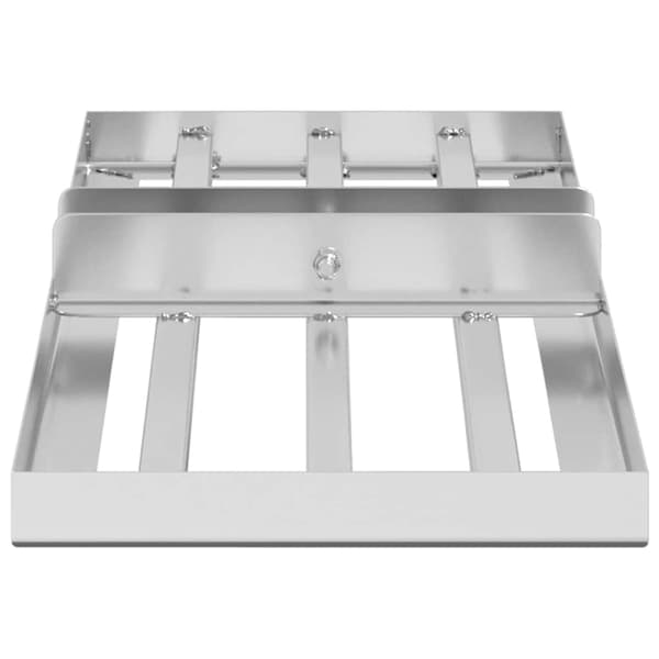 Trädgårdsnivelleringsrake Silver 75 x 25 x 6 cm Rostfritt stål
