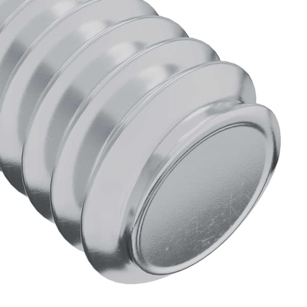 Huvudlås Skruv 3600 pcs Silver Stål