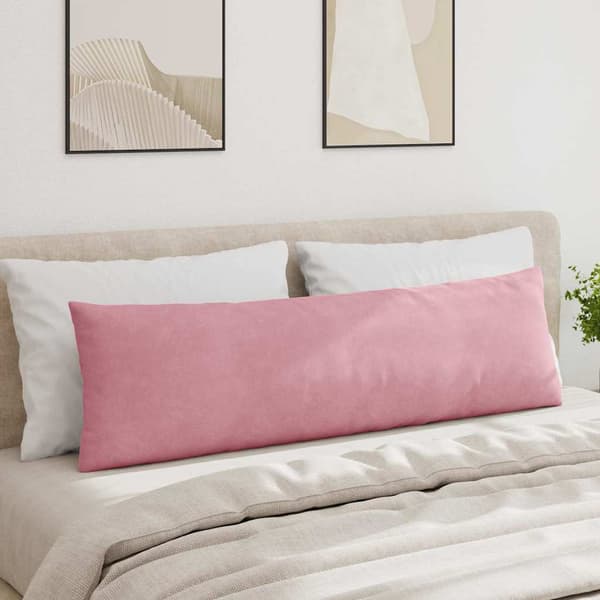 Sofakuddar 2 pcs Rosa 145 x 40 cm Kordread tyg