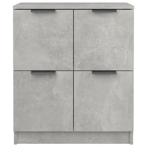 Skänk betonggrå 60x30x70 cm konstruerat trä