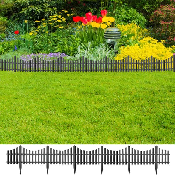 Rabattkant 17 delar antracit 10 mm PP