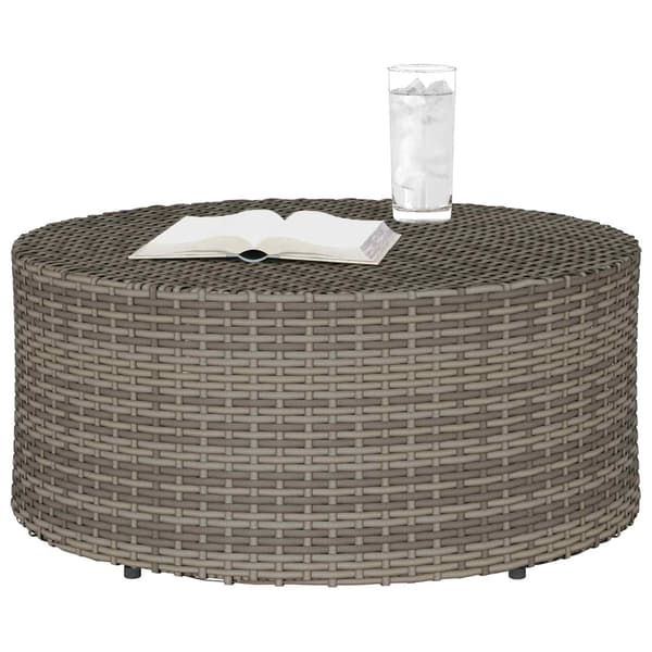 Utomhus Soffbord Grå Ø 68 x 30 cm konstrotting