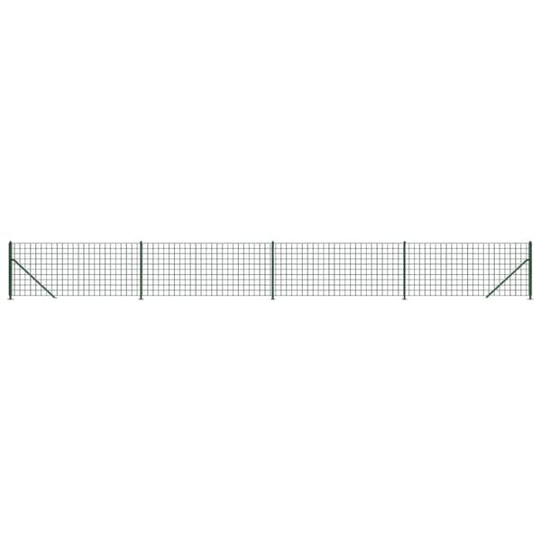 Stängsel med stolpsko grön 1,1x10 m