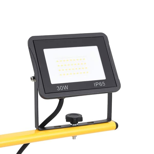Strålkastare med stativ 2x30 W LED kallvit