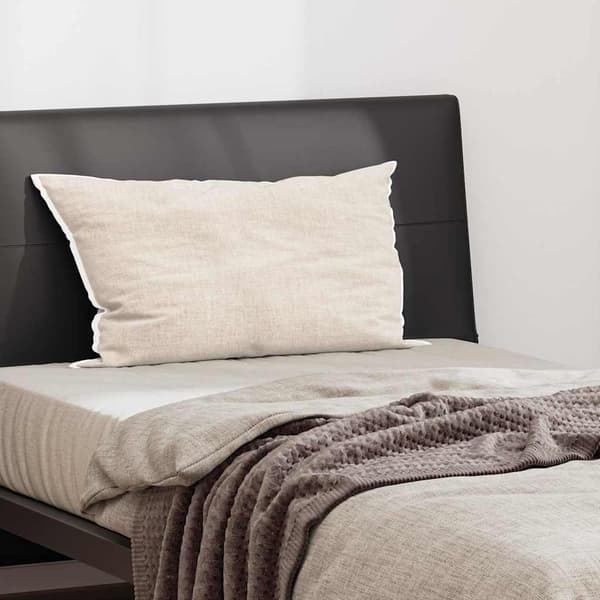 Kudde med kudde Vit 40 x 80 cm Bomull