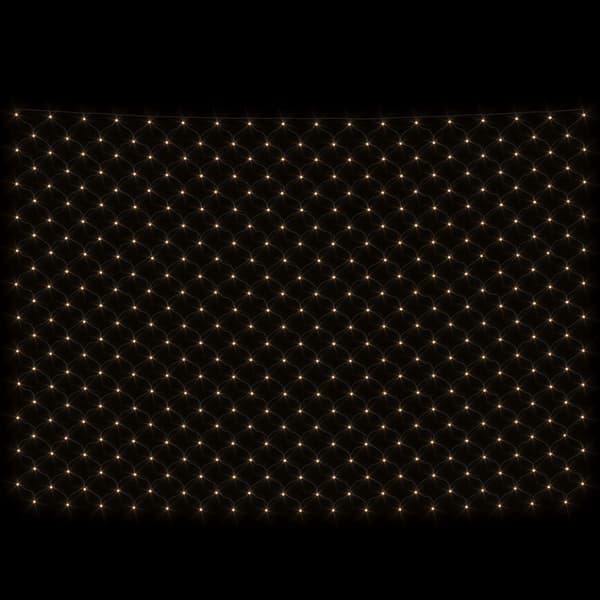 Ljusnät varmvit 3x2 m 204 LED inne/ute