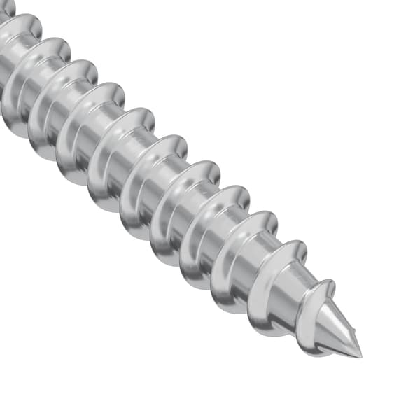 Träskruvar 12 pcs Silver M4 x 25 mm Stål