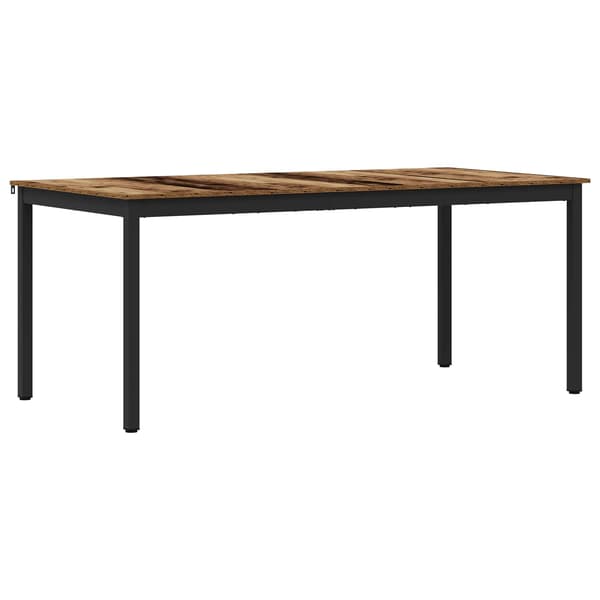 Matbord 180 x 90 x 75 cm Konstruerat trä Rektangulär