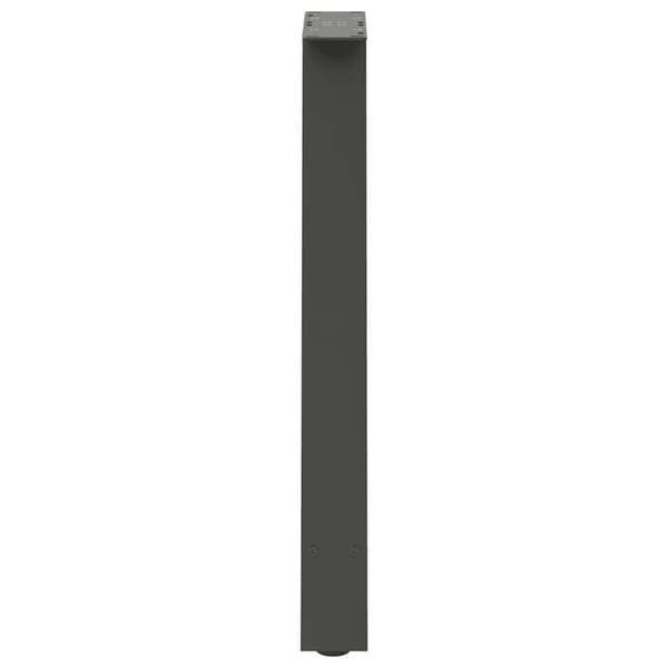 Matbordsben A-formade 2 st antracit 60x(72-73) cm stål