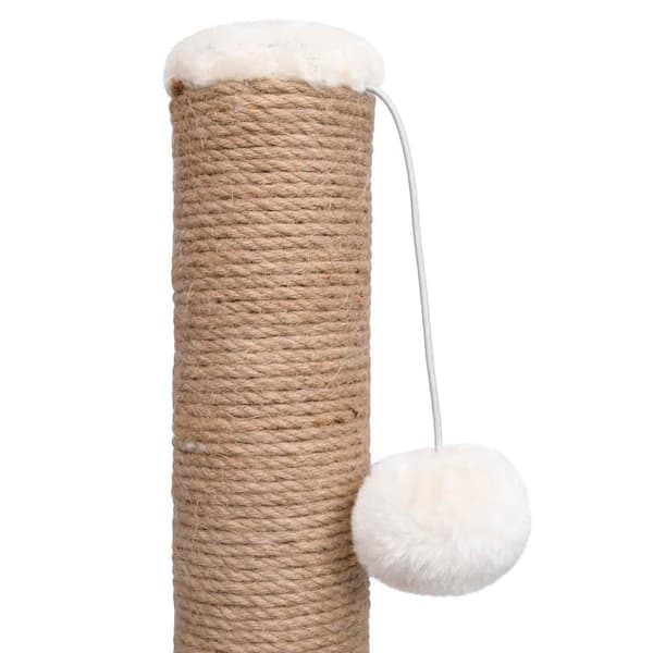 Katträd med massagebåge och klöspelare