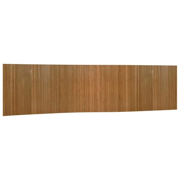 Rumsavdelare brun bredd 800 cm höjd 165 cm bambu
