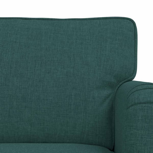 Soffset 2 pcs Mörkgrön 162 x 80 x 85 cm tyg