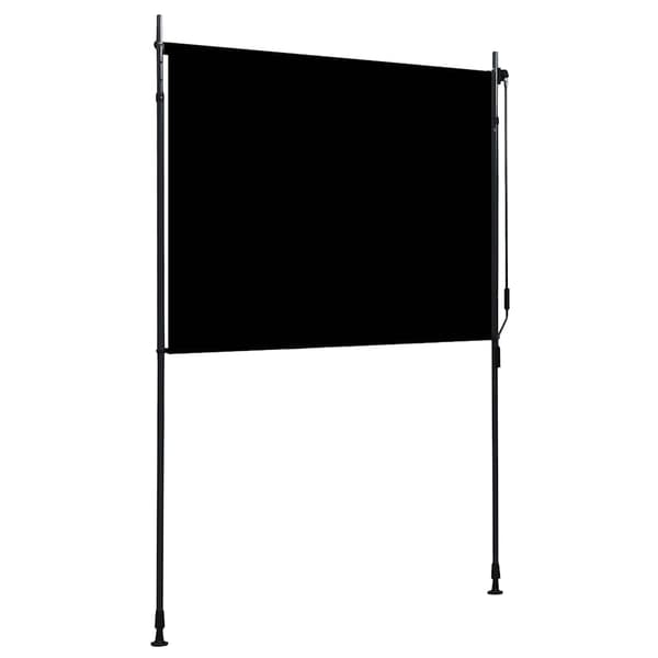 Rullgardin utomhus 150x270 cm antracit
