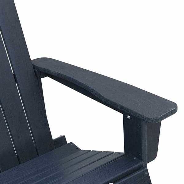 Adirondack Gungstolar 2 pcs Mörkblå HDPE